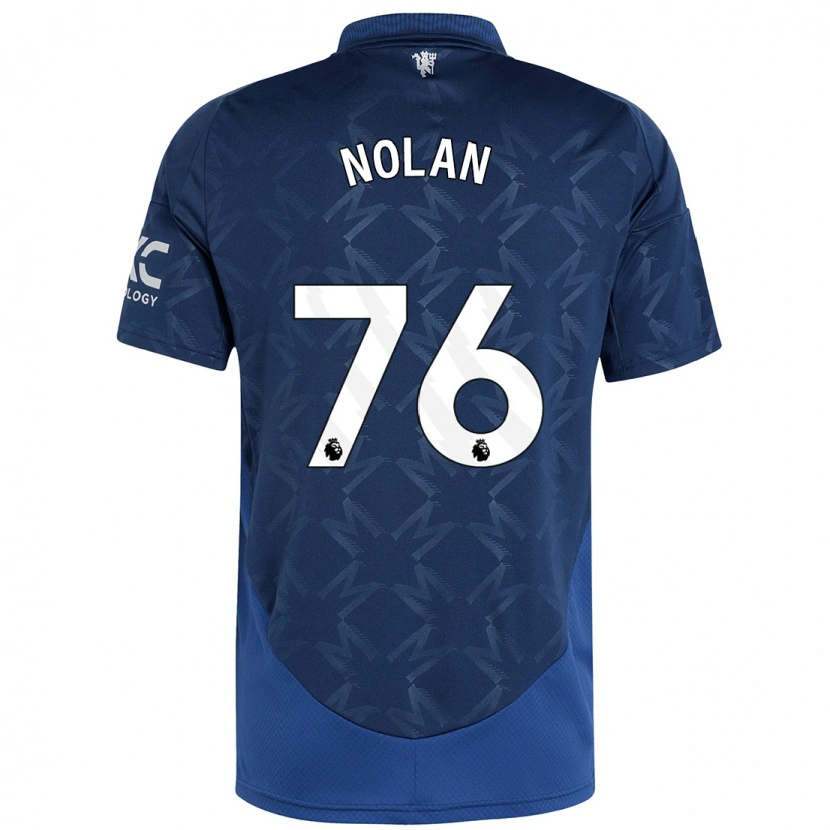 Danxen Pánské James Nolan #76 Indigo Daleko Hráčské Dresy 2024/25 Dres