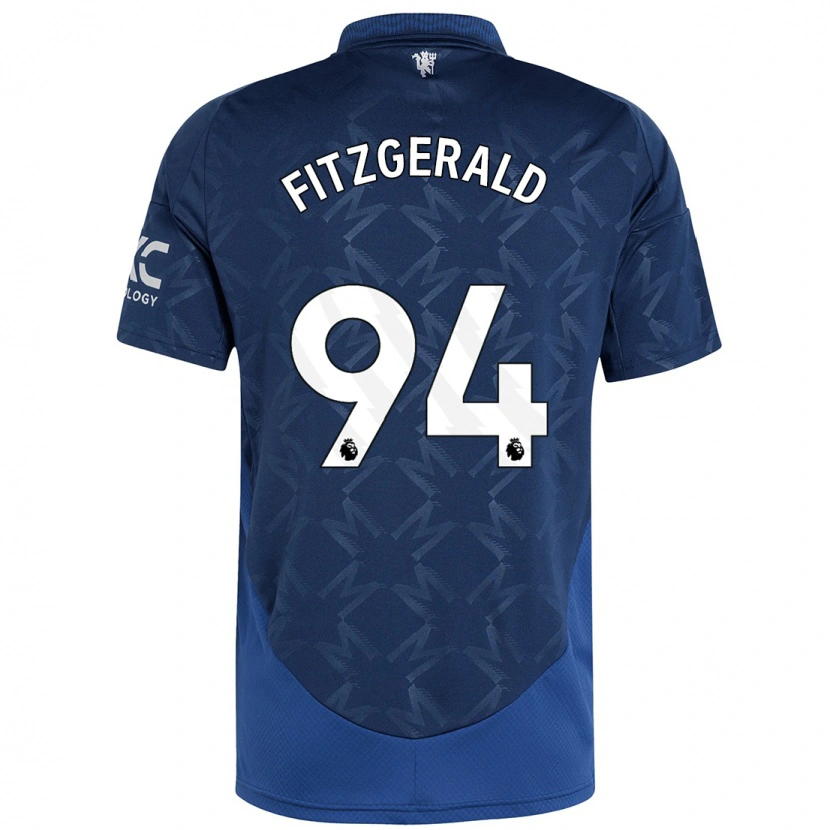 Danxen Pánské Jayce Fitzgerald #94 Indigo Daleko Hráčské Dresy 2024/25 Dres