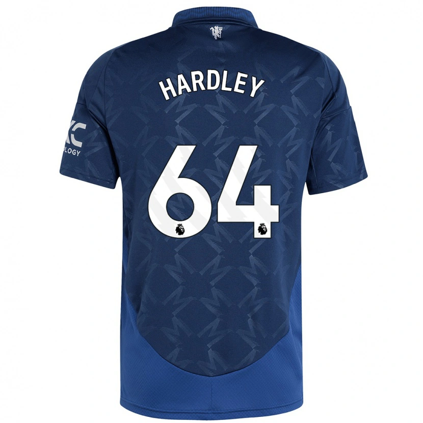 Danxen Pánské Bjorn Hardley #64 Indigo Daleko Hráčské Dresy 2024/25 Dres