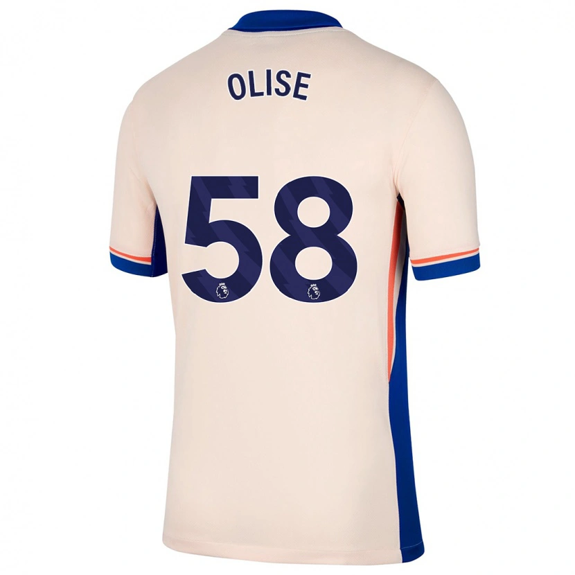 Danxen Pánské Richard Olise #58 Světle Béžová Daleko Hráčské Dresy 2024/25 Dres