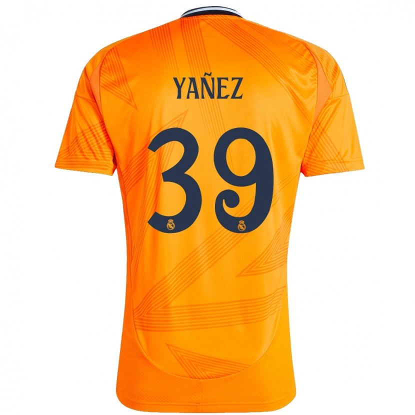 Danxen Pánské Daniel Yañez #39 Pomerančový Daleko Hráčské Dresy 2024/25 Dres