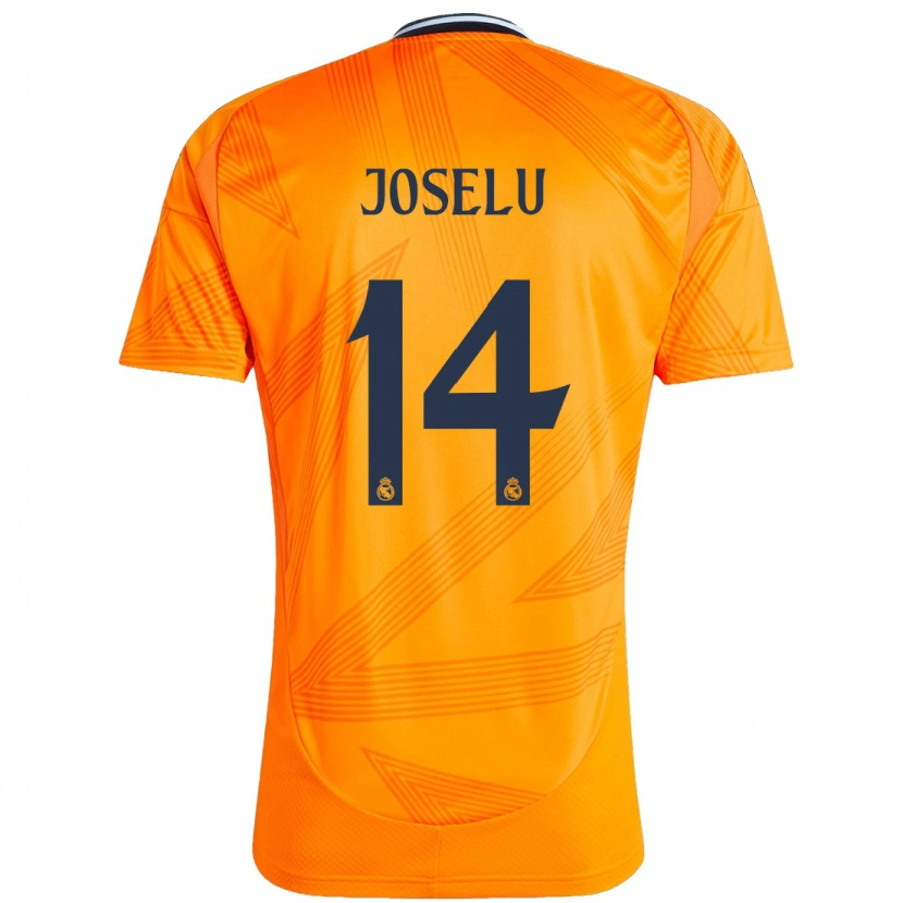 Danxen Pánské Joselu #14 Pomerančový Daleko Hráčské Dresy 2024/25 Dres