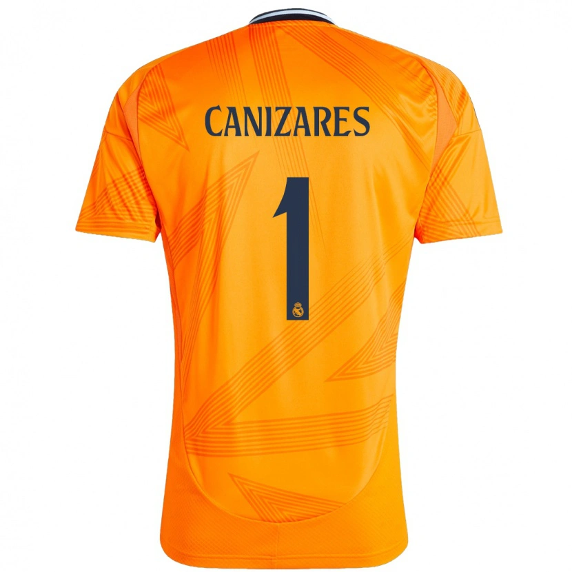 Danxen Pánské Lucas Cañizares #1 Pomerančový Daleko Hráčské Dresy 2024/25 Dres