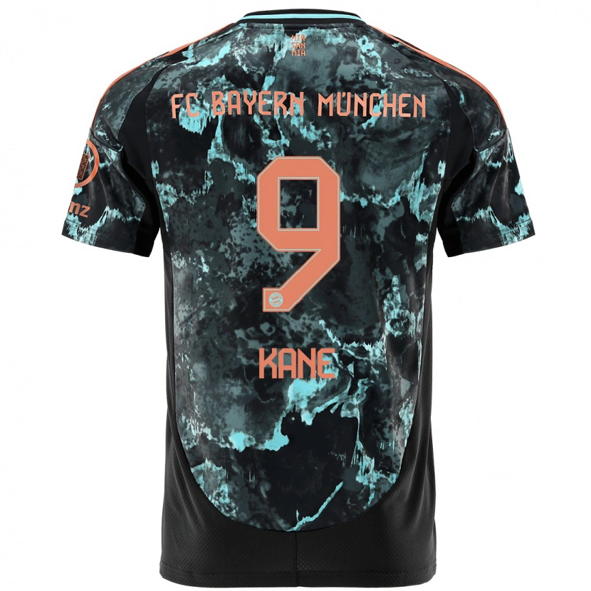 Danxen Pánské Harry Kane #9 Černý Daleko Hráčské Dresy 2024/25 Dres