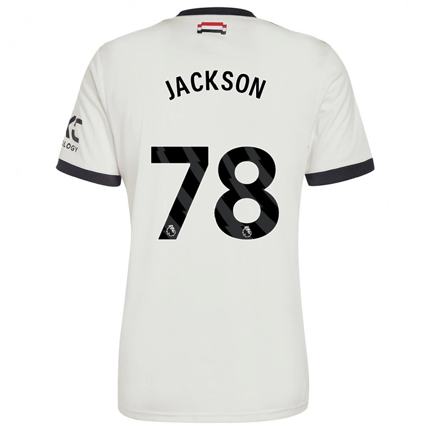 Danxen Pánské Louis Jackson #78 Off White Třetí Hráčské Dresy 2024/25 Dres