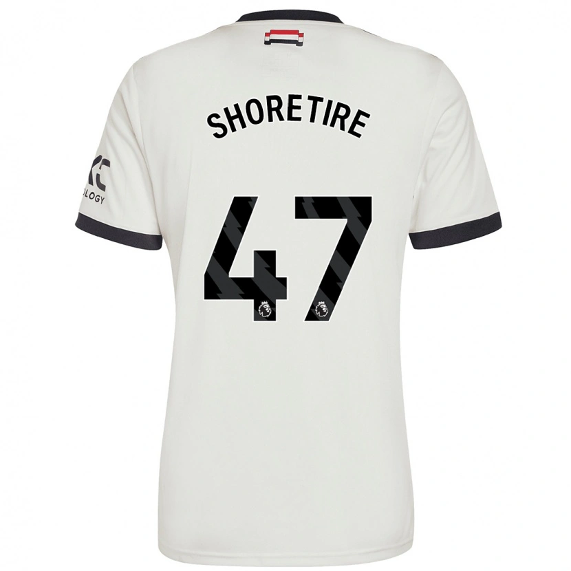 Danxen Pánské Shola Shoretire #47 Off White Třetí Hráčské Dresy 2024/25 Dres