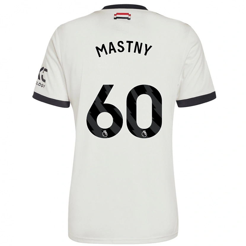 Danxen Pánské Ondrej Mastny #60 Off White Třetí Hráčské Dresy 2024/25 Dres