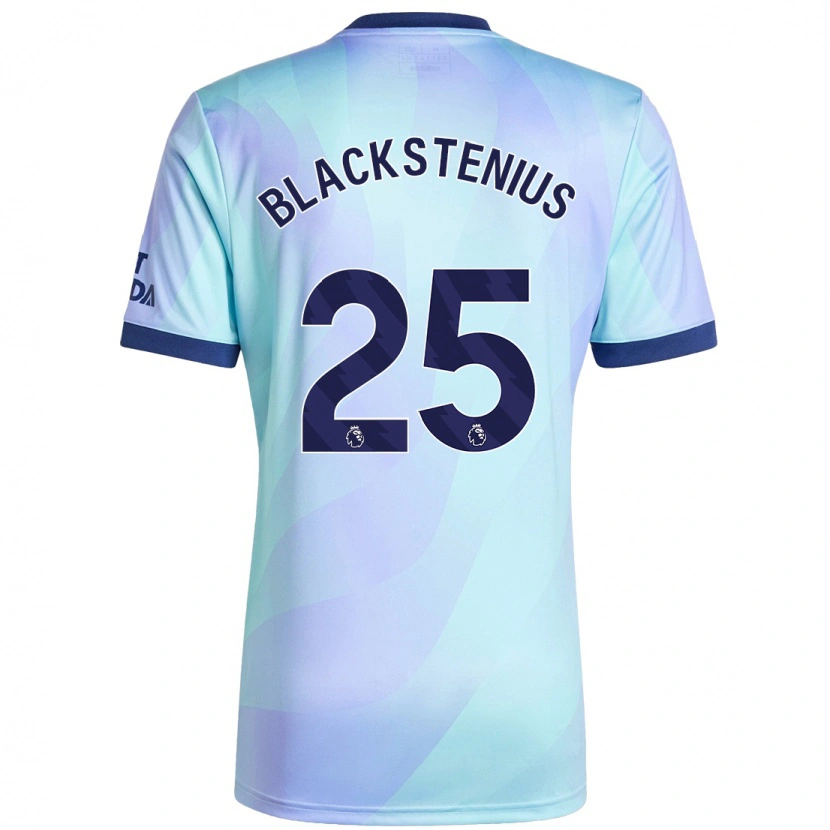 Danxen Pánské Stina Blackstenius #25 Aqua Třetí Hráčské Dresy 2024/25 Dres