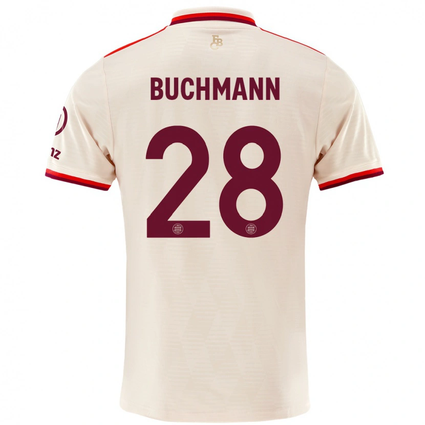 Danxen Pánské Tarek Buchmann #28 Prádlo Třetí Hráčské Dresy 2024/25 Dres