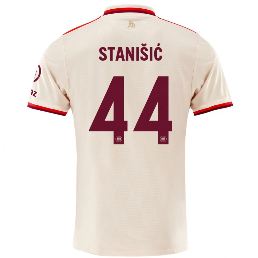 Danxen Pánské Josip Stanisic #44 Prádlo Třetí Hráčské Dresy 2024/25 Dres