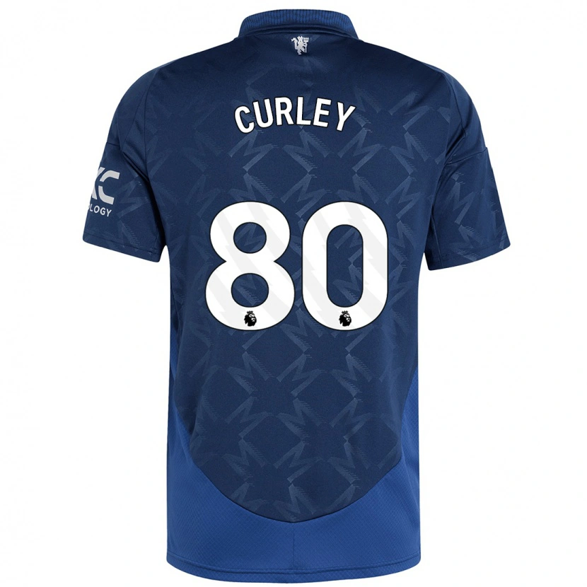 Danxen Dámské Ruben Curley #80 Indigo Daleko Hráčské Dresy 2024/25 Dres