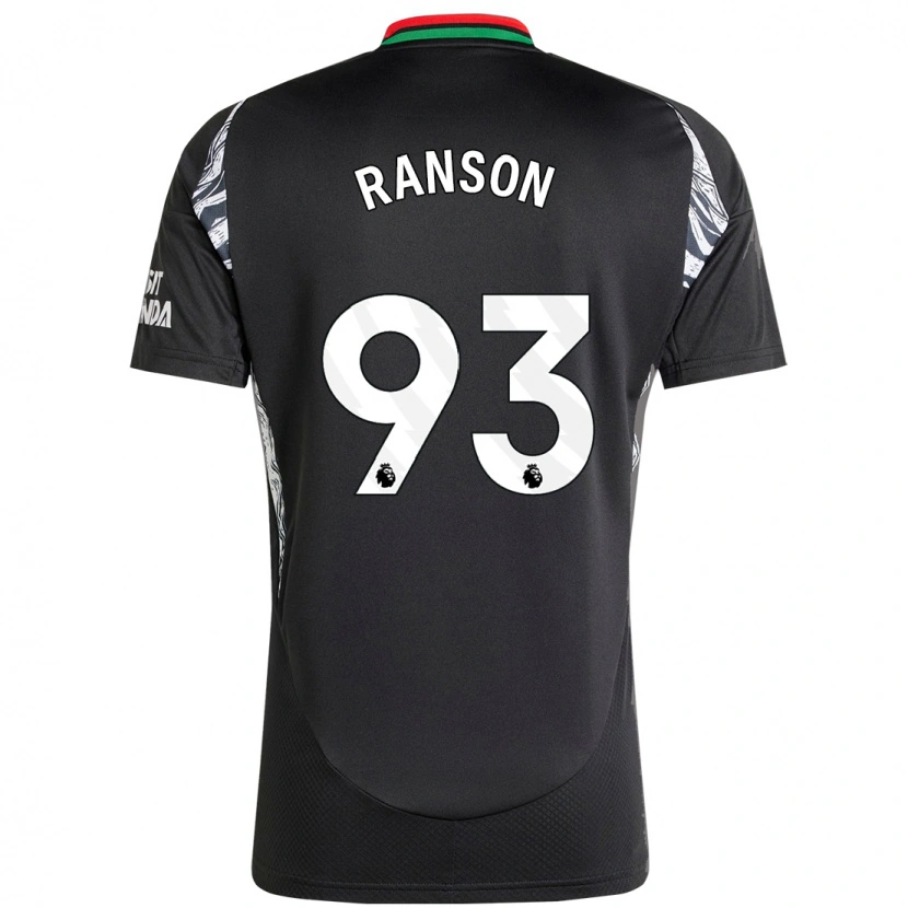 Danxen Dámské Khari Ranson #93 Černý Daleko Hráčské Dresy 2024/25 Dres