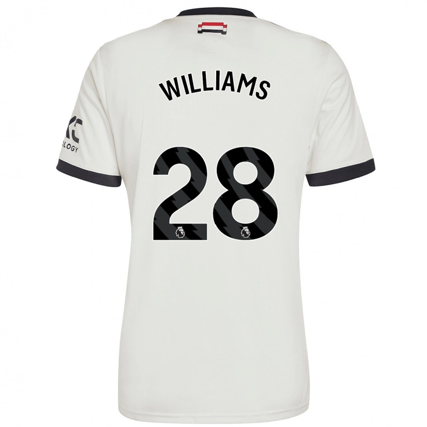 Danxen Dámské Rachel Williams #28 Off White Třetí Hráčské Dresy 2024/25 Dres