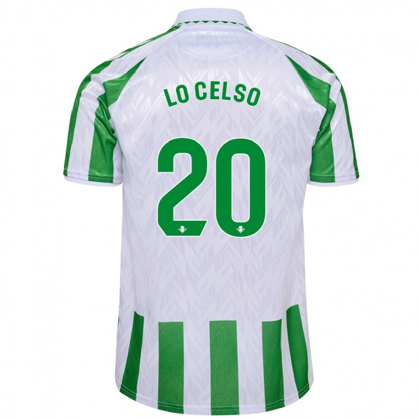 Danxen Dětské Giovani Lo Celso #20 Bílá Modrá Domů Hráčské Dresy 2024/25 Dres