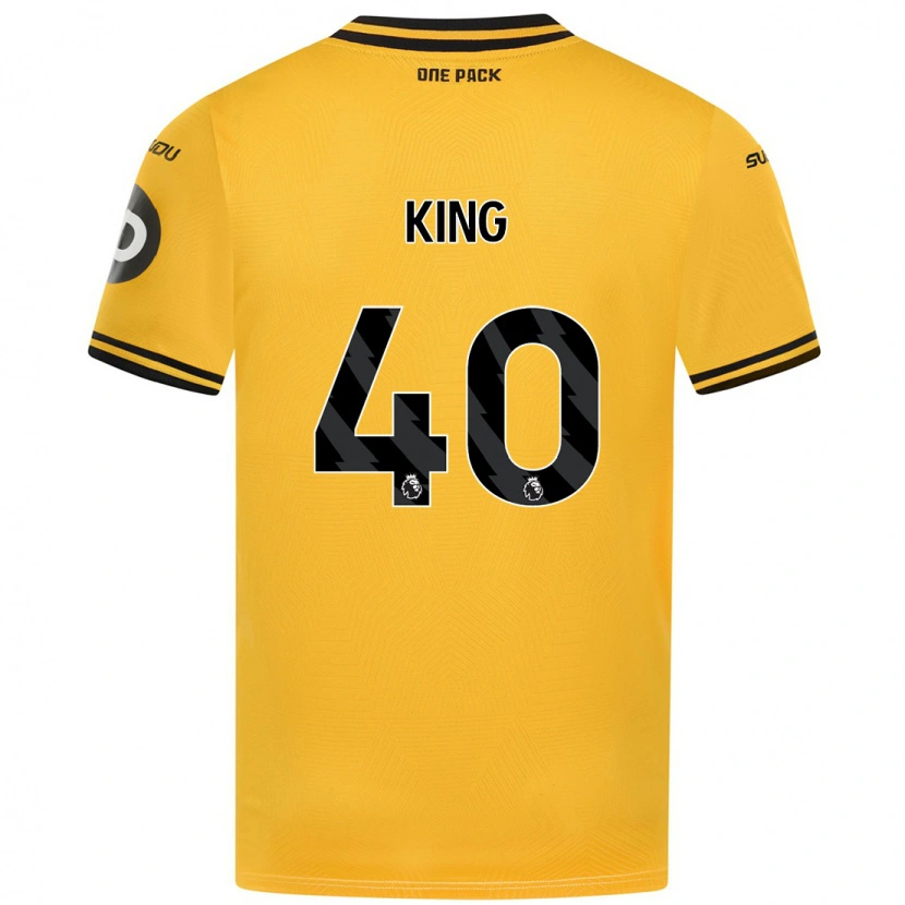 Danxen Dětské Tom King #40 Žluť Domů Hráčské Dresy 2024/25 Dres