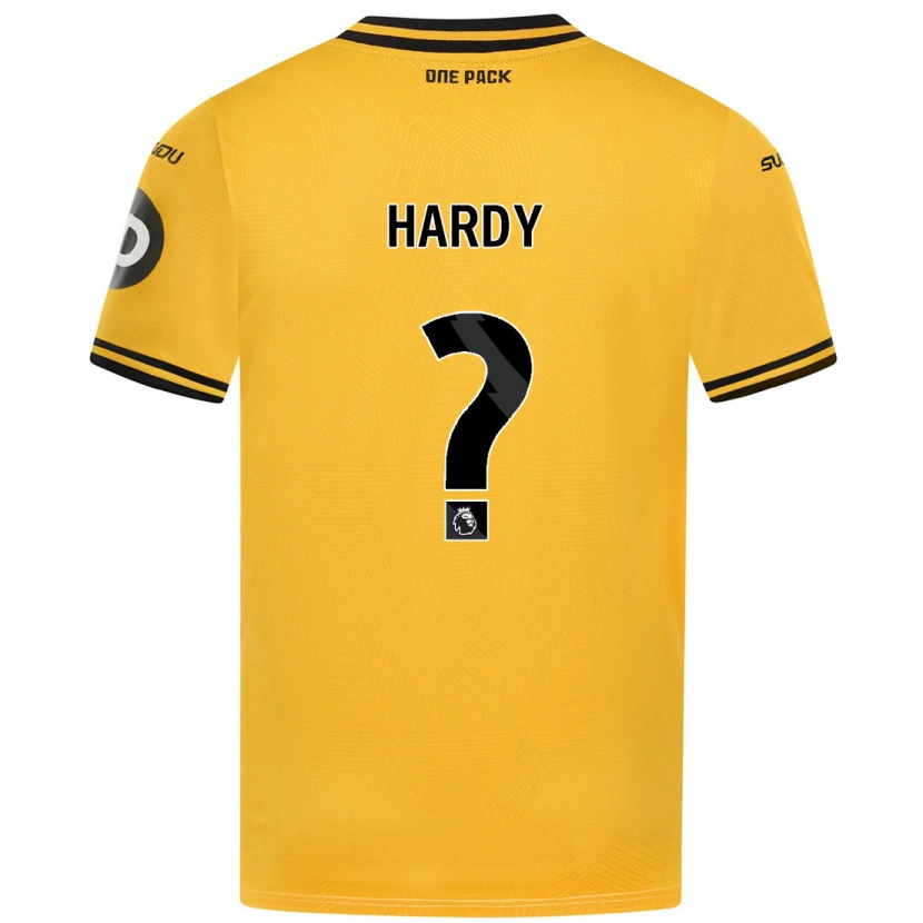 Danxen Dětské George Hardy #0 Žluť Domů Hráčské Dresy 2024/25 Dres