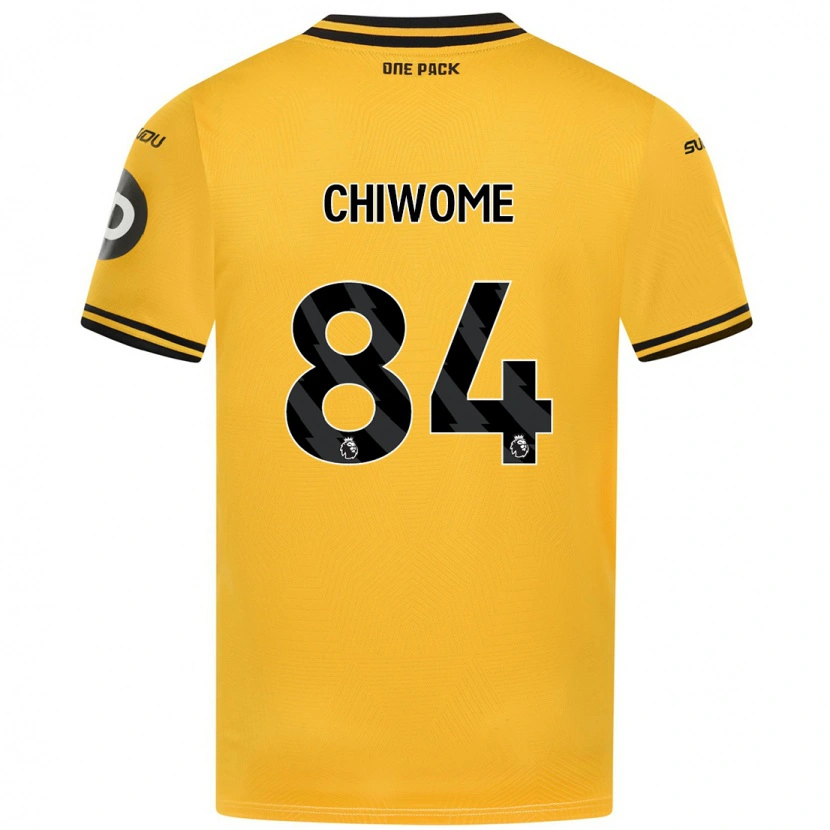 Danxen Dětské Leon Chiwome #84 Žluť Domů Hráčské Dresy 2024/25 Dres