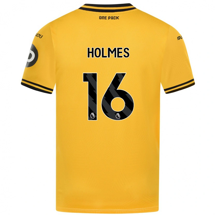 Danxen Dětské Summer Holmes #16 Žluť Domů Hráčské Dresy 2024/25 Dres