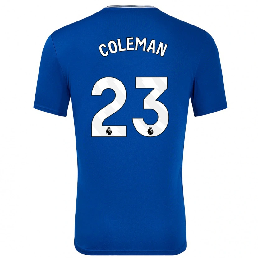 Danxen Dětské Séamus Coleman #23 Modrá S Domů Hráčské Dresy 2024/25 Dres