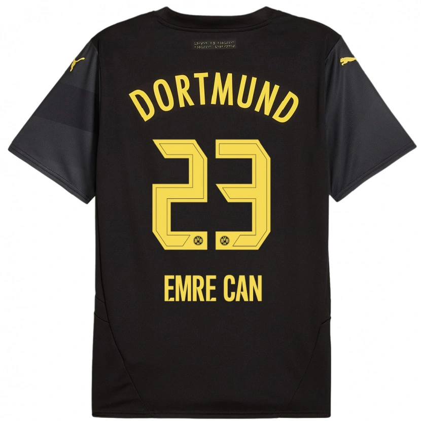 Danxen Dětské Emre Can #23 Černá Žlutá Daleko Hráčské Dresy 2024/25 Dres