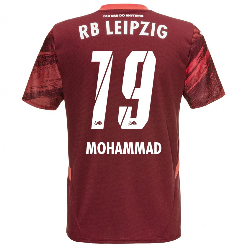 Danxen Dětské Sammy Mohammad #19 Burgundské Daleko Hráčské Dresy 2024/25 Dres