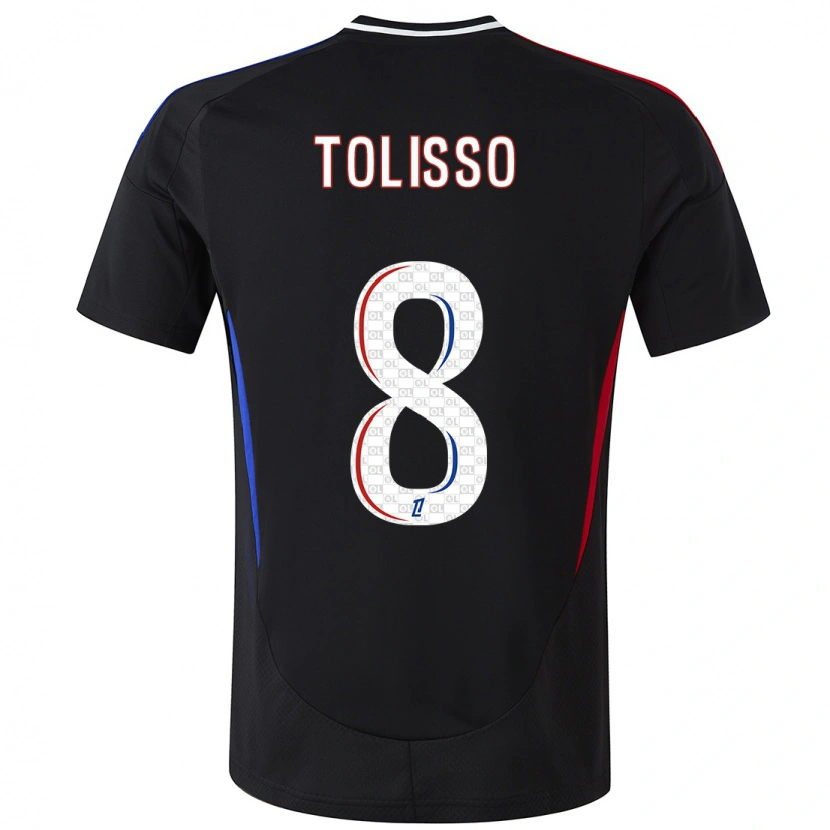 Danxen Dětské Corentin Tolisso #8 Černý Daleko Hráčské Dresy 2024/25 Dres