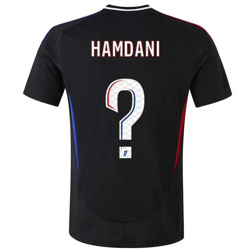 Danxen Dětské Adil Hamdani #0 Černý Daleko Hráčské Dresy 2024/25 Dres