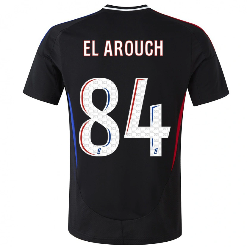 Danxen Dětské Mohamed El Arouch #84 Černý Daleko Hráčské Dresy 2024/25 Dres