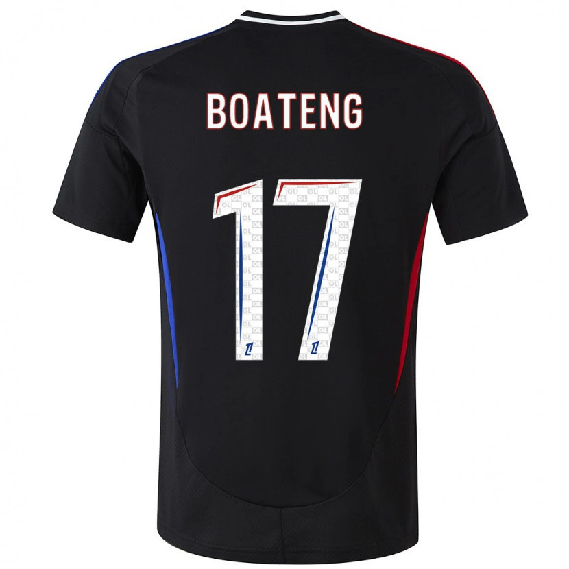 Danxen Dětské Jerome Boateng #17 Černý Daleko Hráčské Dresy 2024/25 Dres