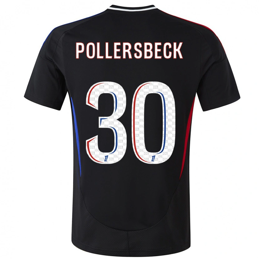 Danxen Dětské Julian Pollersbeck #30 Černý Daleko Hráčské Dresy 2024/25 Dres