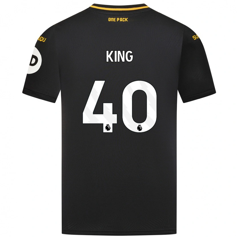 Danxen Dětské Tom King #40 Černý Daleko Hráčské Dresy 2024/25 Dres