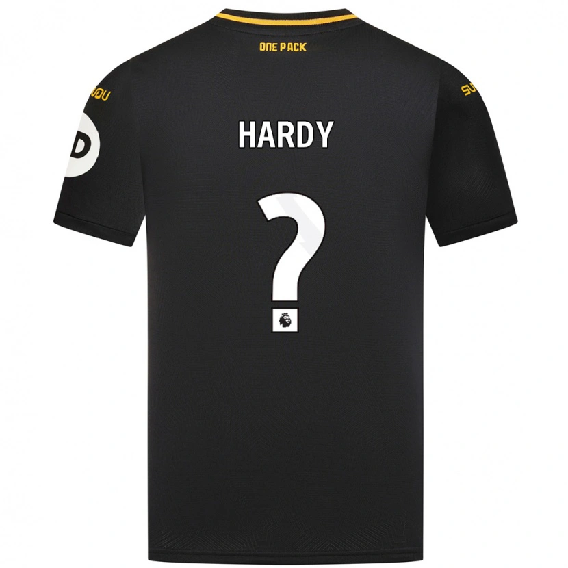 Danxen Dětské George Hardy #0 Černý Daleko Hráčské Dresy 2024/25 Dres