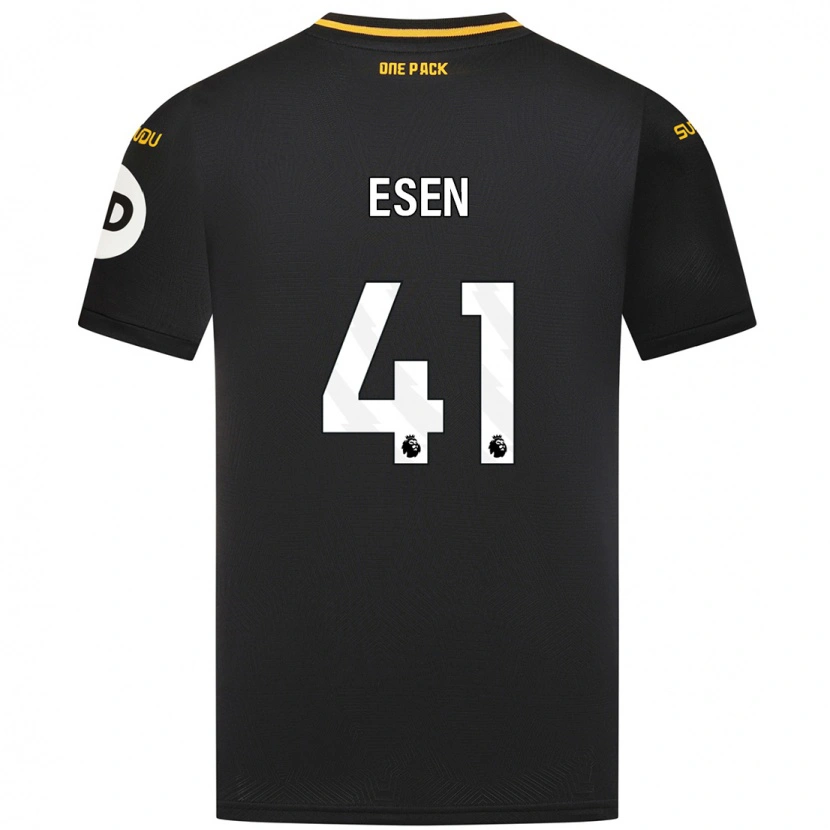 Danxen Dětské Josh Esen #41 Černý Daleko Hráčské Dresy 2024/25 Dres