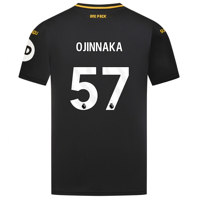 Danxen Dětské Temple Ojinnaka #57 Černý Daleko Hráčské Dresy 2024/25 Dres