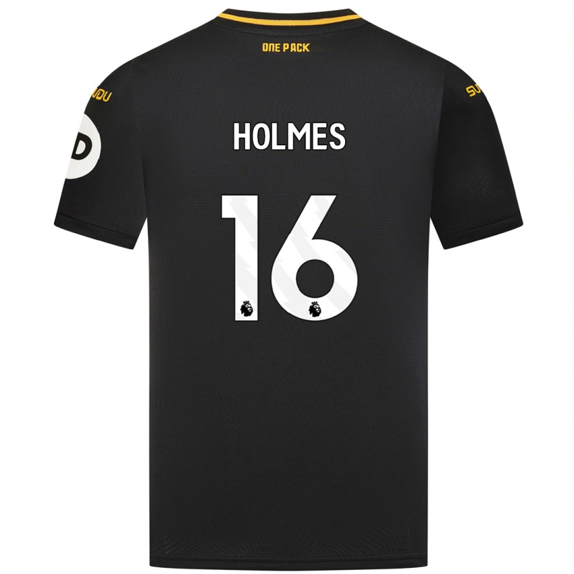 Danxen Dětské Summer Holmes #16 Černý Daleko Hráčské Dresy 2024/25 Dres