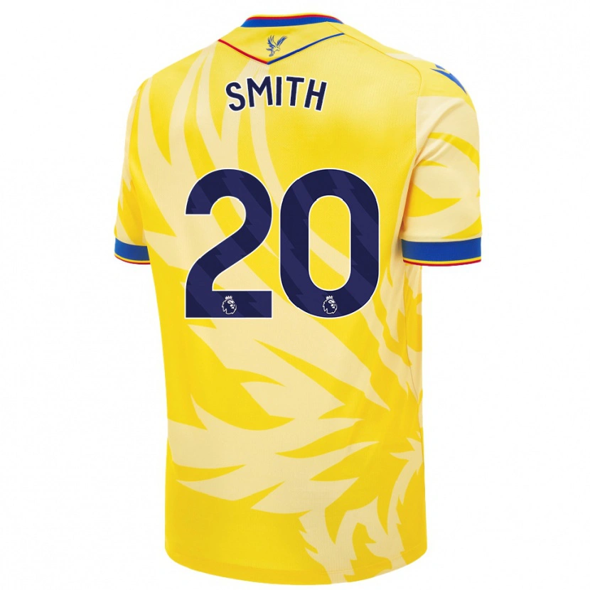 Danxen Dětské Hope Smith #20 Žluť Daleko Hráčské Dresy 2024/25 Dres