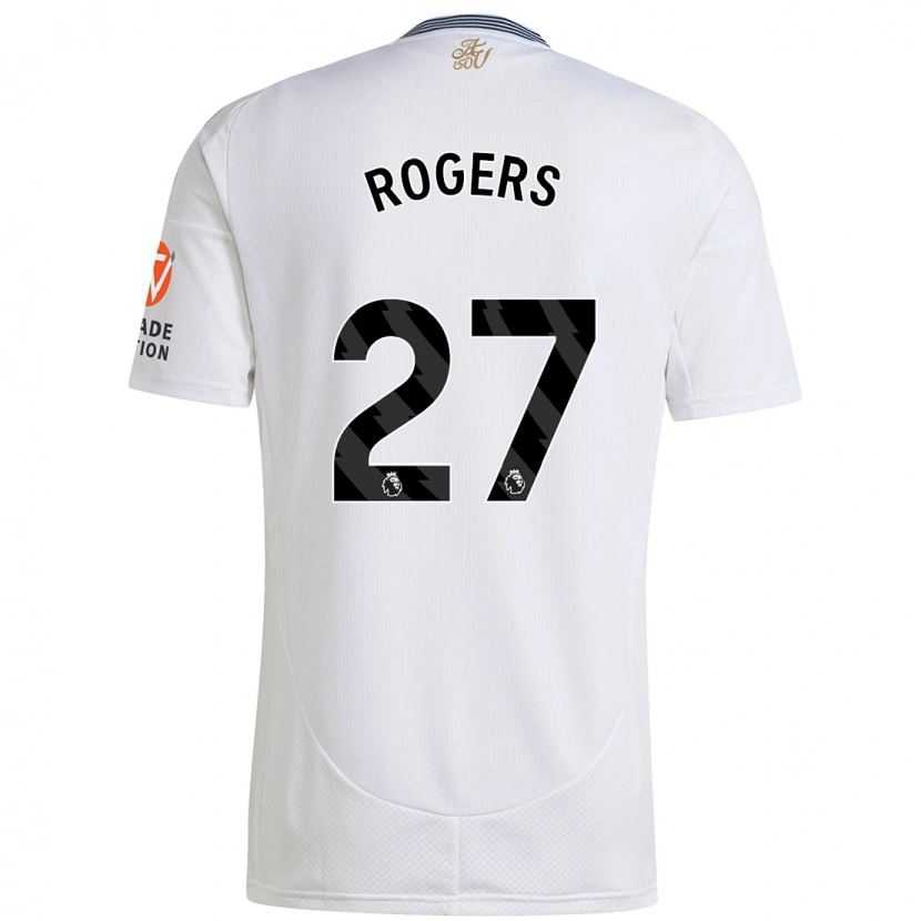 Danxen Dětské Morgan Rogers #27 Bílý Daleko Hráčské Dresy 2024/25 Dres