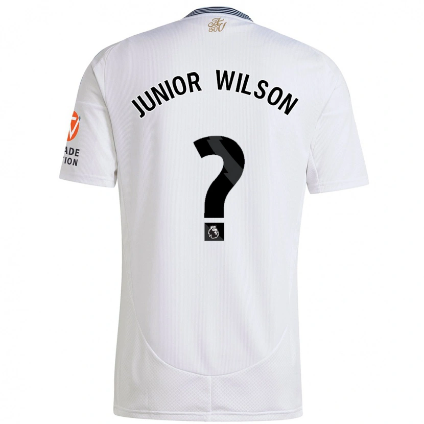 Danxen Dětské Junior Wilson #0 Bílý Daleko Hráčské Dresy 2024/25 Dres