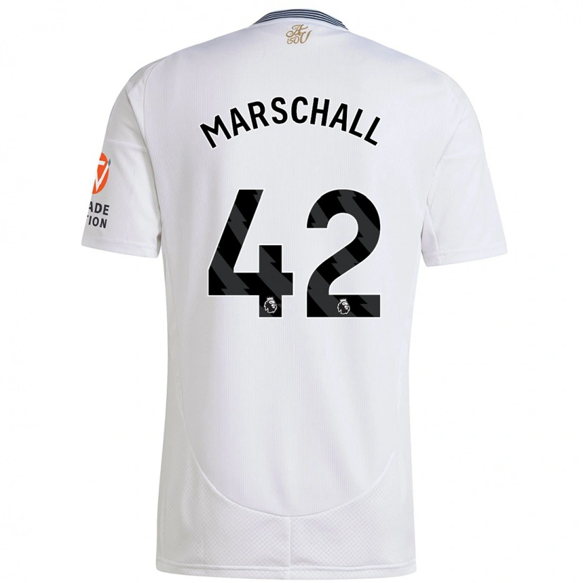 Danxen Dětské Filip Marschall #42 Bílý Daleko Hráčské Dresy 2024/25 Dres