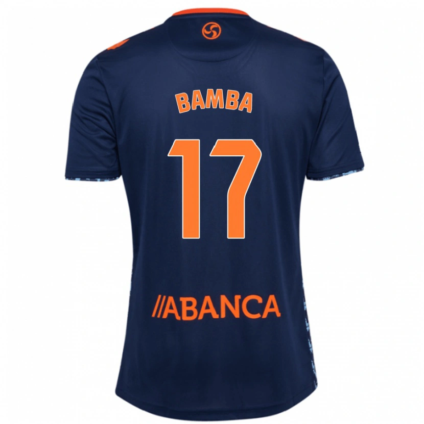 Danxen Dětské Jonathan Bamba #17 Námořnická Modř Daleko Hráčské Dresy 2024/25 Dres