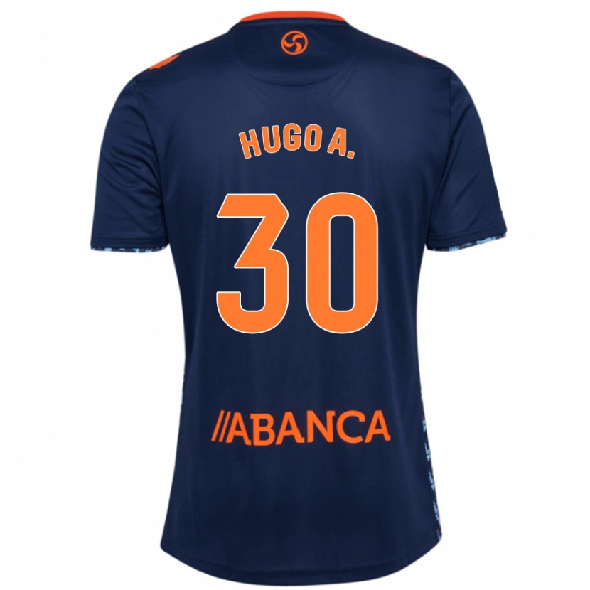 Danxen Dětské Hugo Álvarez #30 Námořnická Modř Daleko Hráčské Dresy 2024/25 Dres