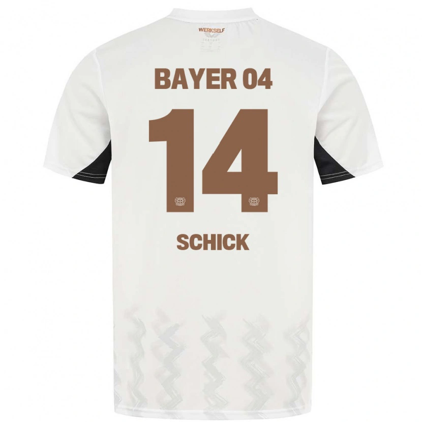 Danxen Dětské Patrik Schick #14 Bílá Černá Daleko Hráčské Dresy 2024/25 Dres