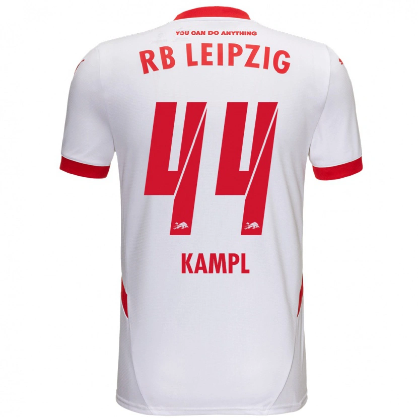 Danxen Pánské Kevin Kampl #44 Bílá Červená Domů Hráčské Dresy 2024/25 Dres