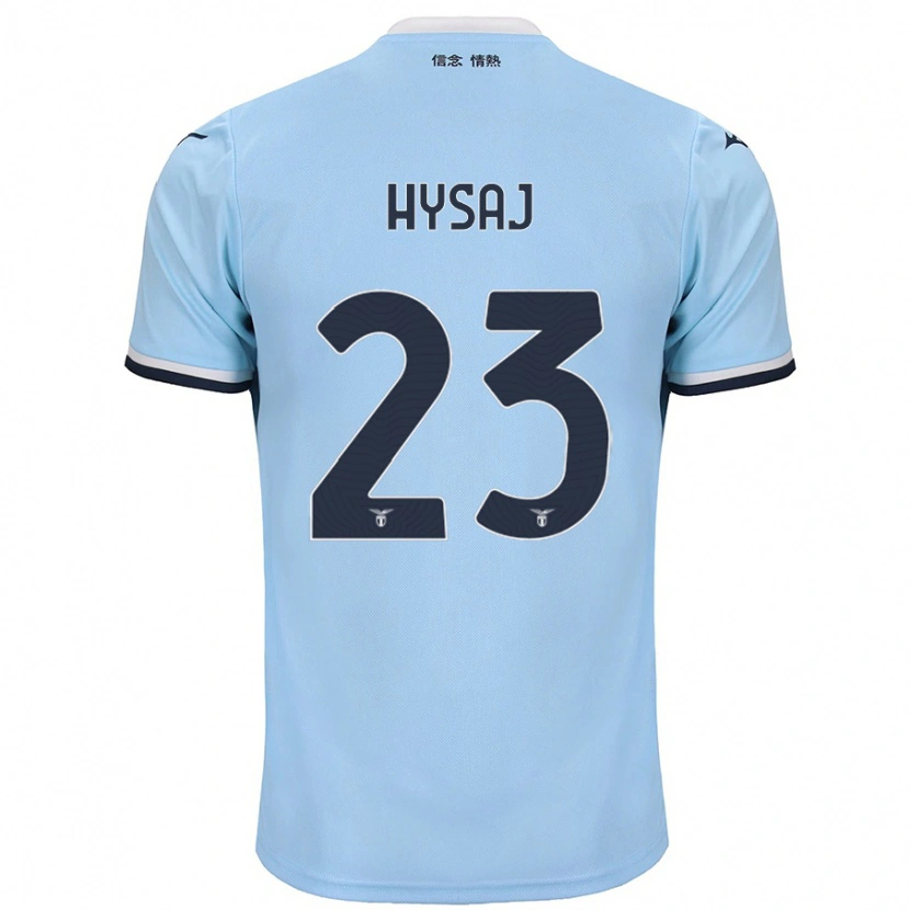 Danxen Pánské Elseid Hysaj #23 Modrý Domů Hráčské Dresy 2024/25 Dres