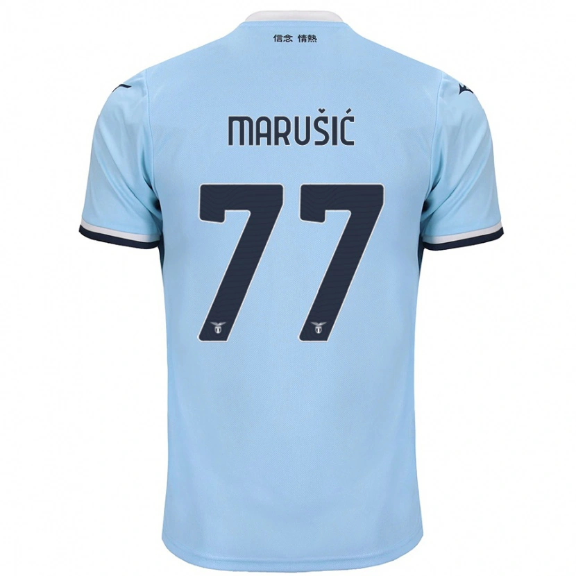 Danxen Pánské Adam Marusic #77 Modrý Domů Hráčské Dresy 2024/25 Dres