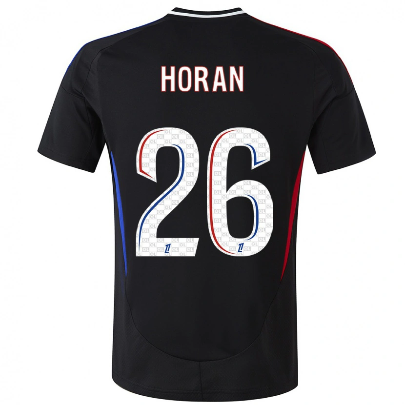 Danxen Pánské Lindsey Horan #26 Černý Daleko Hráčské Dresy 2024/25 Dres