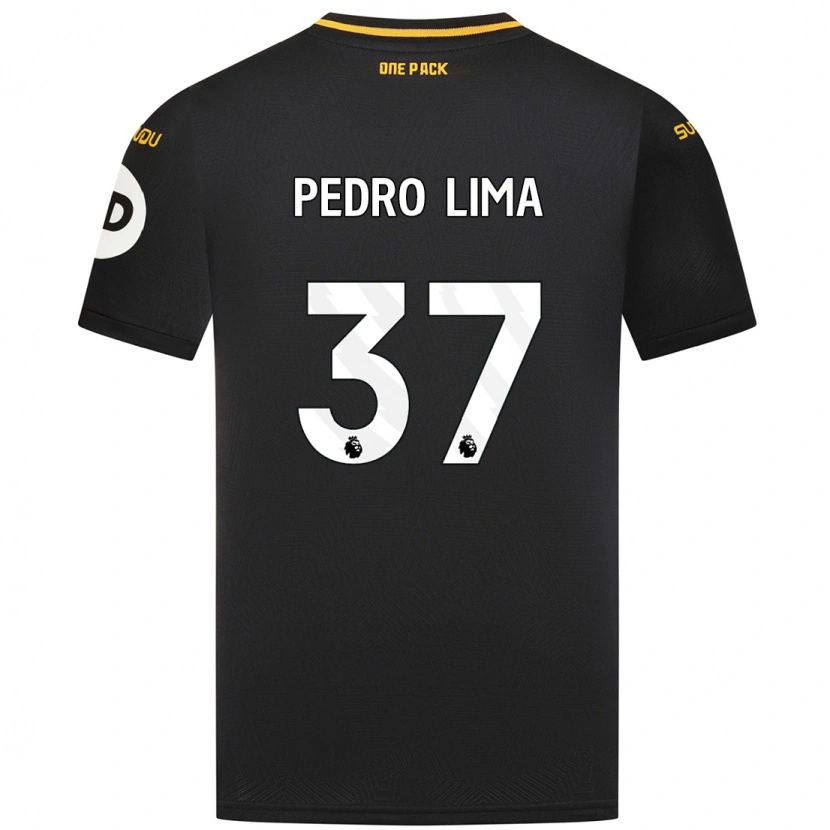 Danxen Pánské Pedro Lima #37 Černý Daleko Hráčské Dresy 2024/25 Dres