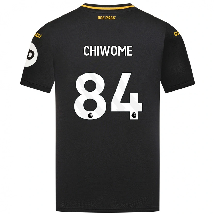 Danxen Pánské Leon Chiwome #84 Černý Daleko Hráčské Dresy 2024/25 Dres