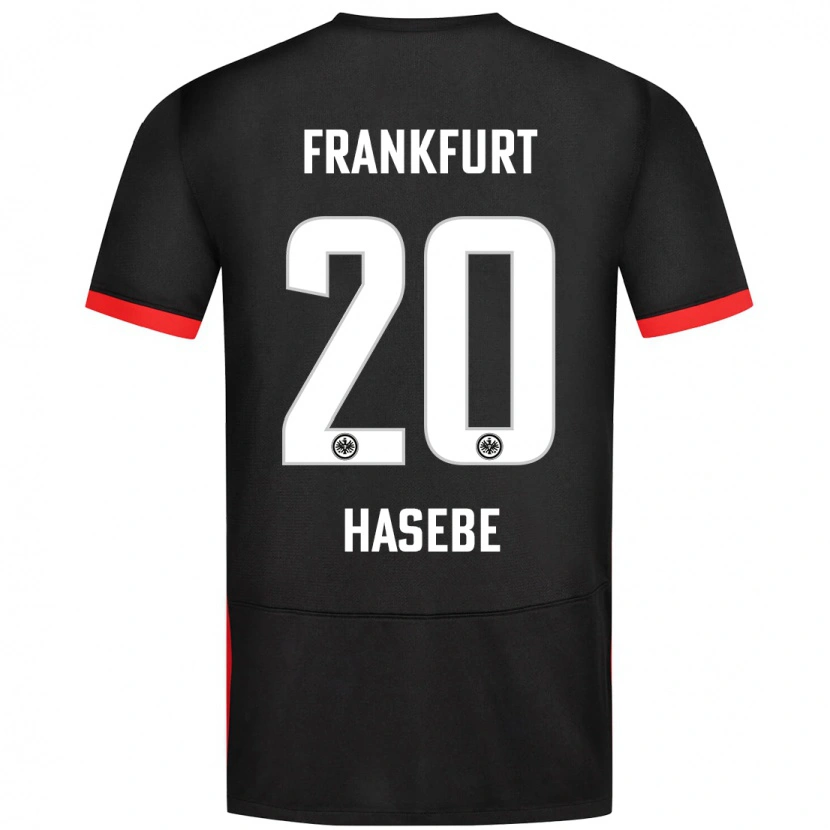 Danxen Pánské Makoto Hasebe #20 Černý Daleko Hráčské Dresy 2024/25 Dres