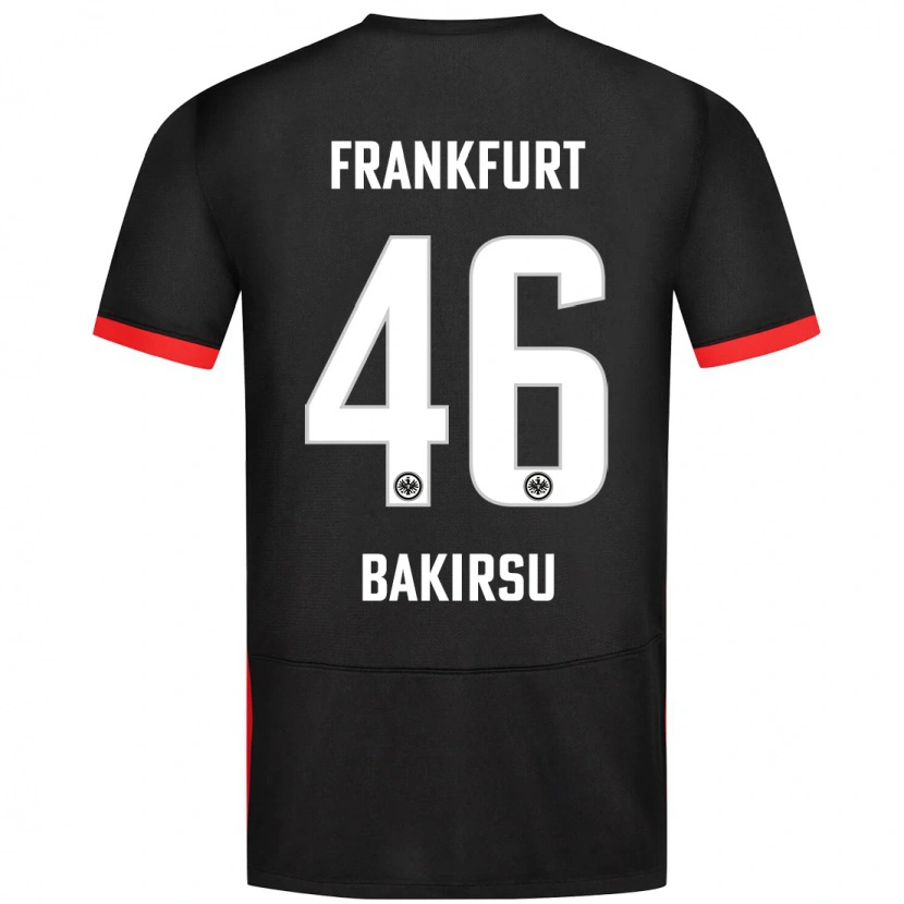 Danxen Pánské Hüseyin Bakirsu #46 Černý Daleko Hráčské Dresy 2024/25 Dres